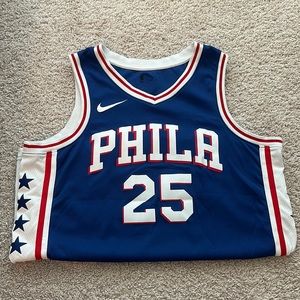 Ben Simmons Official 76ers Jersey